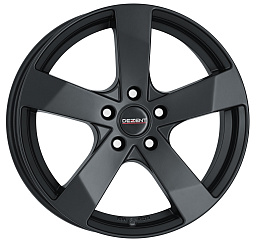 Диски литые Dezent TD dark 17" 5/112 Чёрный матовый