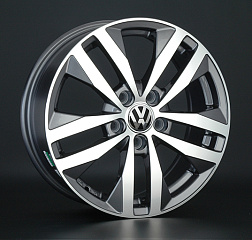 Диски литые Legeartis Optima VW144 16" 5/112 Черный с полированной лицевой поверхностью