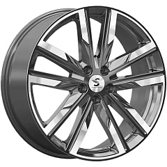 Диски литые Premium Series КР014 Discovery Sport 20" PCD 5/108 Графитовый глянцевый с полированной лицевой поверхностью