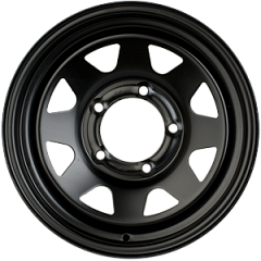 Диски штампованные DOTZ 4X4 STAHLRADER Dakar dark 16" 5/114,3 чёрный