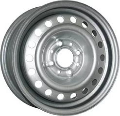 Диски штампованные ТЗСК Renault Duster 16" PCD 5/114,3 серебристый